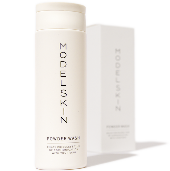 洗顔パウダーとして人気の「MODELSKIN モデルスキン」の画像 | シルクのような泡で洗い上げる洗顔パウダー